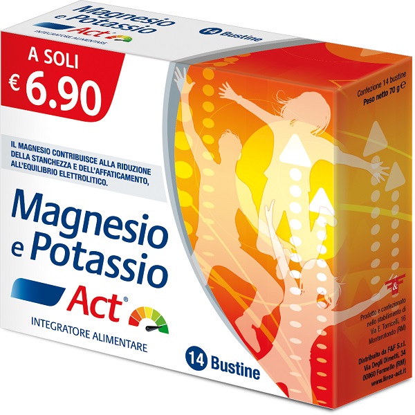 MAGNESIO E POTASSIO ACT 14 BUSTINE - Fontenova srl