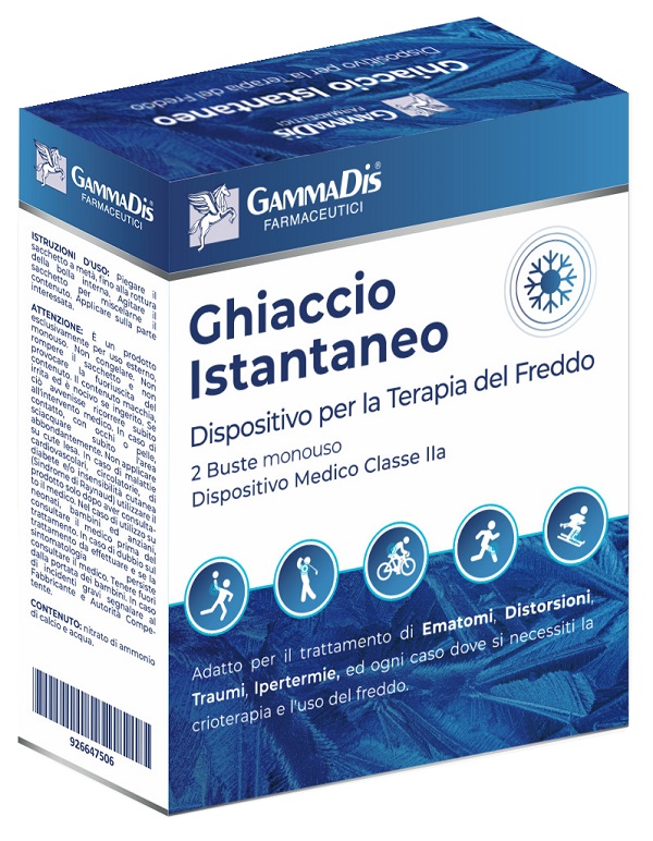 GHIACCIO ISTANTANEO TNT GAMMADIS 2 PEZZI GAMMADIS - Fontenova srl