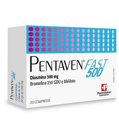 PENTAVEN FAST 500 20 COMPRESSE - Fontenova srl
