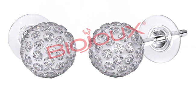 BIOJOUX 0060 PALLINA BIANCA 6MM - Fontenova srl