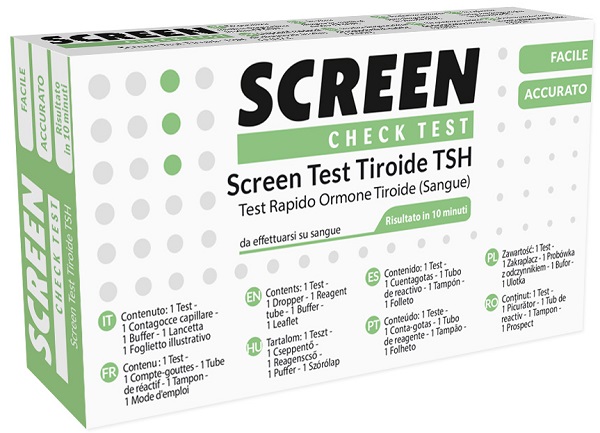 SCREEN TEST RAPIDO ORMONE TIROIDE-STIMOLANTE TSH NEL SANGUE - Fontenova srl
