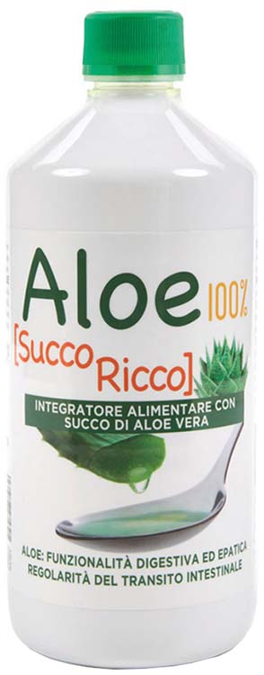 ALOE SUCCO E POLPA 100% 1 LITRO - Fontenova srl