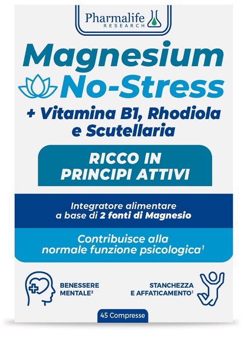 MAGNESIUM NO STRESS 45 COMPRESSE - Fontenova srl