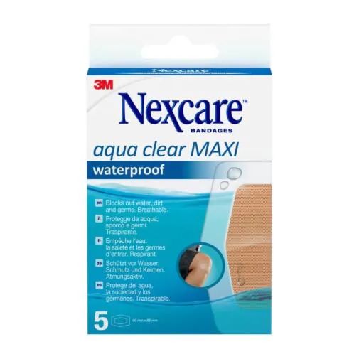 CEROTTO NEXCARE AQUA 360 60X89 MAXI 5 PEZZI - Fontenova srl