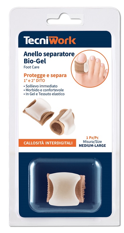 BIO-GEL ANELLO SEPARATORE PER ALLUCE M/L 1 PEZZO - Fontenova srl
