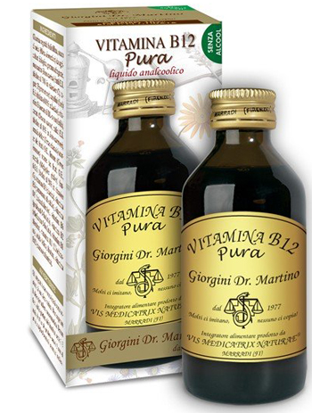 VITAMINA B12 PURA 100 ML LIQUIDO ANALCOLICO - Fontenova srl