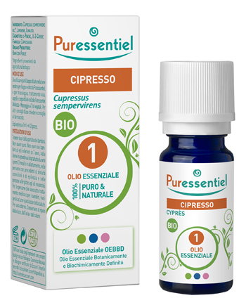 PURESSENTIEL CIPRESSO OLIO ESSENZIALE BIO 10 ML - Fontenova srl