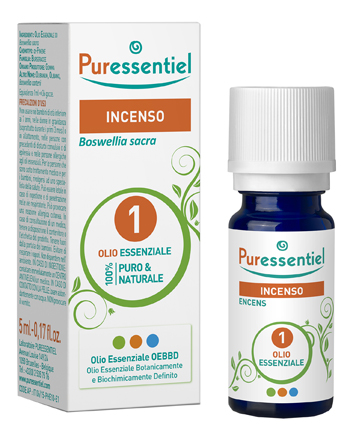 PURESSENTIEL INCENSO OLIO ESSENZIALE 5 ML - Fontenova srl