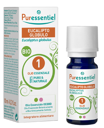 PURESSENTIEL EUCALIPTO GLOBULO OLIO ESSENZIALE BIO 10 ML - Fontenova srl