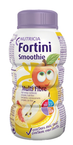 FORTINI SMOOTHIE MULTI FIBRE GUSTO FRUTTI GIALLI 200 ML - Fontenova srl