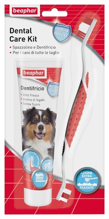BEAPHAR DENTAL CARE KIT 100 G - Fontenova srl