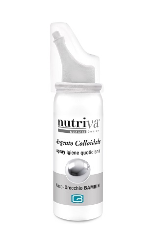 NUTRIVA ARGENTO COLLOIDALE NASO/ORECCHIE 30 ML - Fontenova srl