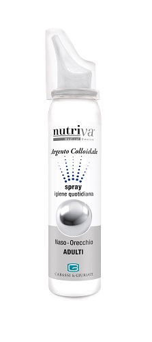 NUTRIVA ARGENTO COLLOIDALE NASO/ORECCHIE 100 ML - Fontenova srl