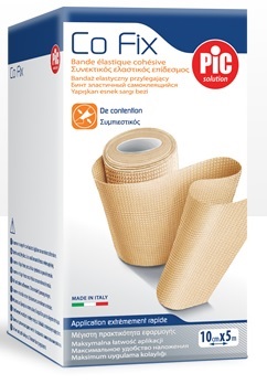 BENDA ELASTICA PIC CO FIX AUTOADESIVA 10X5CM MEDIUM ASTUCCIO - Fontenova srl