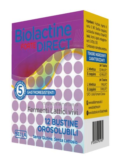 BIOLACTINE FORTE DIRECT 12 BUSTINE - Fontenova srl