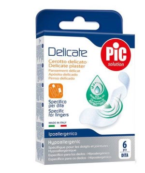 CEROTTO PIC DELICATE DITA ANTIBATTERICO 6 PEZZI - Fontenova srl