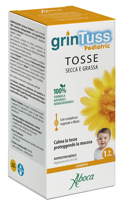 GRINTUSS PEDIATRIC SCIROPPO 180 G - Fontenova srl