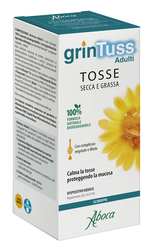 GRINTUSS ADULTI SCIROPPO 180 G - Fontenova srl