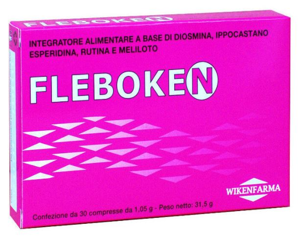 FLEBOKEN 30 COMPRESSE - Fontenova srl