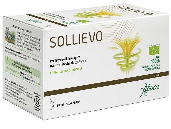 SOLLIEVO TISANA BIO 20 FILTRI DA 2,2 G - Fontenova srl