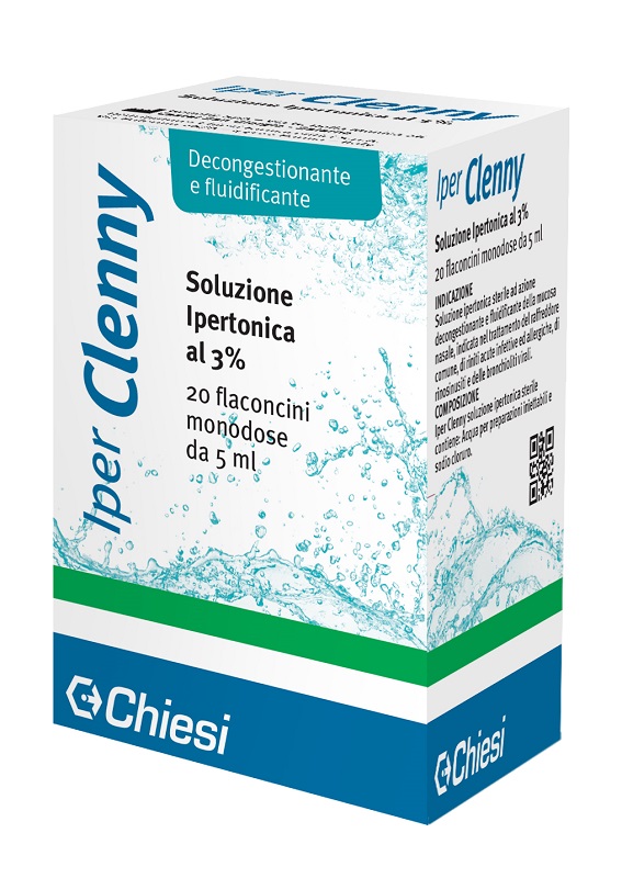 IPER CLENNY SOLUZIONE IPERTONICA MONODOSE 20 FLACONI 2 ML - Fontenova srl