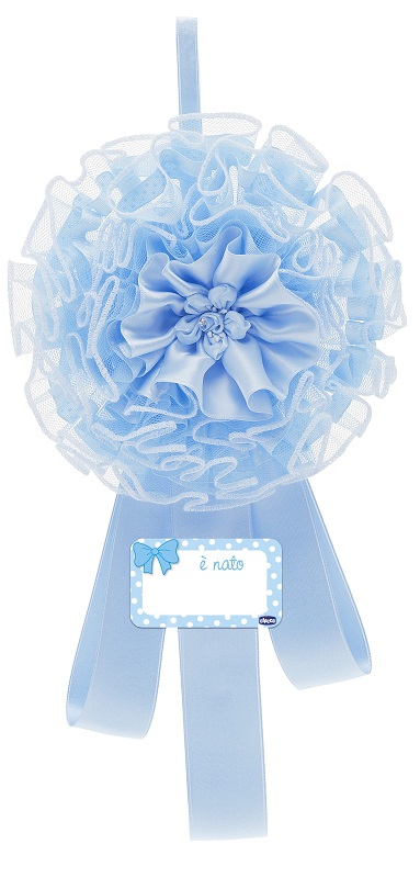 CHICCO ANNUNCIO NASCITA FIOCCO AZZURRO - Fontenova srl