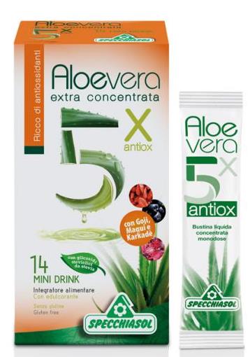 ALOE 5X CON ANTIOSSIDANTI 14 BUSTINE - Fontenova srl