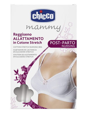 CHICCO MAMMY REGGISENO COTONE ALLATTAMENTO BIANCO 4C - Fontenova srl