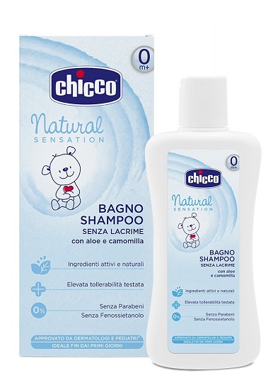 CHICCO BAGNO SHAMPOO NATURAL SENSATION 500 ML - Fontenova srl