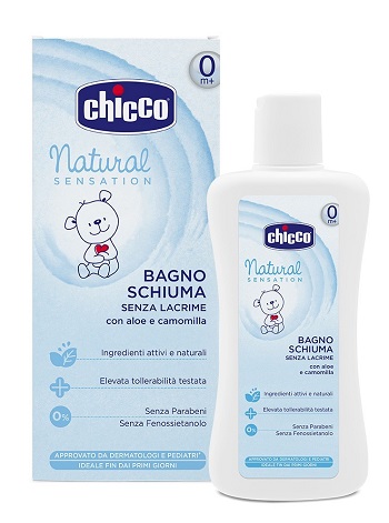 CHICCO BAGNOSCHIUMA NATURAL SENSATION 500 ML - Fontenova srl
