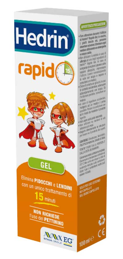 HEDRIN RAPIDO LIQUIDO GEL 100 ML - Fontenova srl