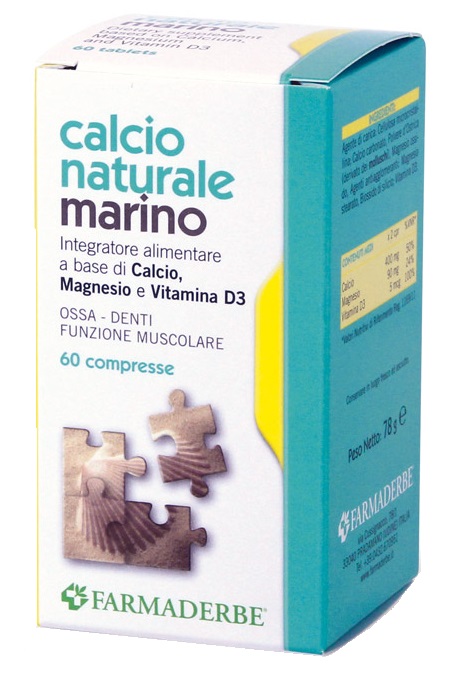 SALCIO NATURALE MARINO 60 COMPRESSE - Fontenova srl