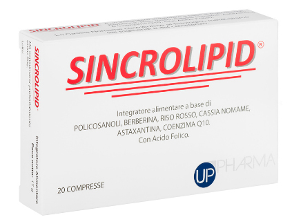 SINCROLIPID 20 COMPRESSE 17 G - Fontenova srl