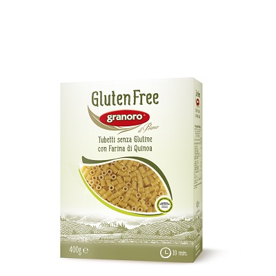 GLUTEN FREE GRANORO TUBETTI 400 G - Fontenova srl