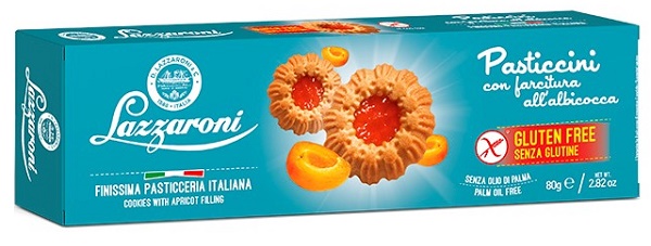 PASTICCINI ALL'ALBICOCCA 80 G - Fontenova srl