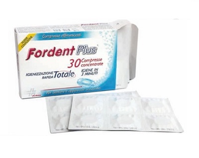 FORDENT PLUS 30 COMPRESSE CONCENTRATE PER DENTIERE E APPARECCHI ORTODONTICI - Fontenova srl