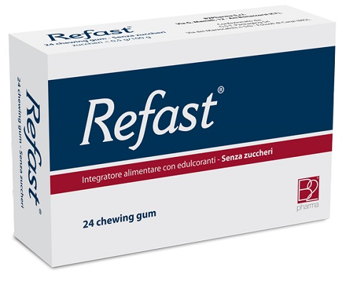 REFAST 24 CHEWING GUM SENZA ZUCCHERO - Fontenova srl