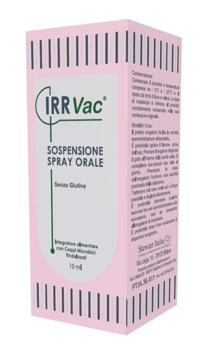 IRRVAC SOSPENSIONE ORALE 10 ML - Fontenova srl