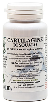CARTILAGINE DI SQUALO 100 CAPSULE - Fontenova srl