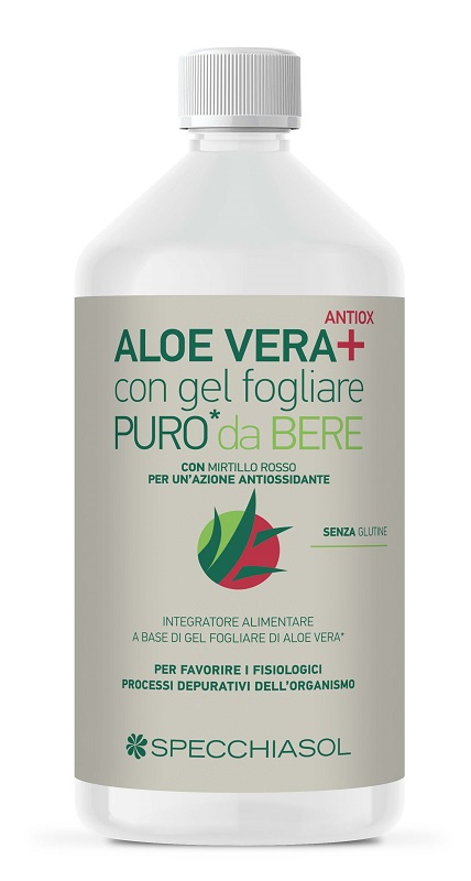 SUCCO ALOEVERA+ ALOE/MIRTILLO ROSSO 1 LITRO - Fontenova srl