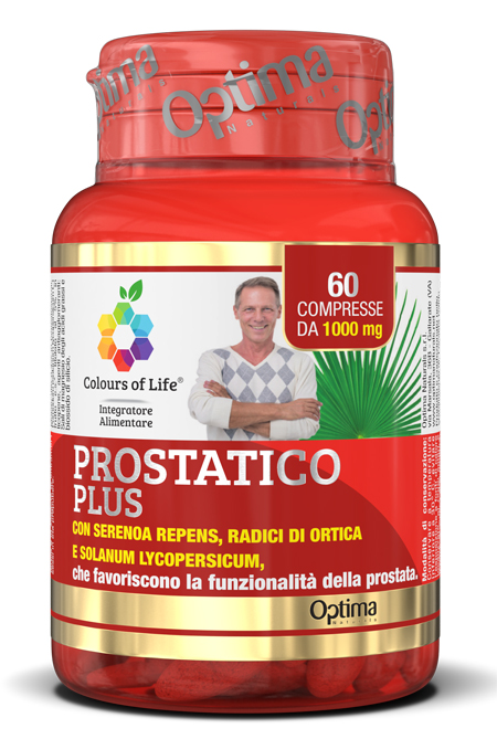 COLOURS OF LIFE PROSTATICO PLUS 60 COMPRESSE 1000 MG - Fontenova srl