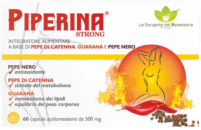 PIPERINA STRONG 60 CAPSULE - Fontenova srl