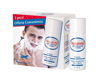 NOXZEMA PROTECTIVE SHAVE TRAVEL CLASSIC 3 X 50 ML - Fontenova srl