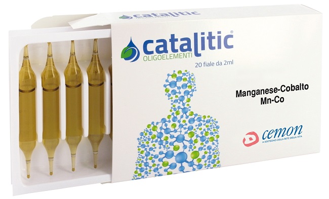 CATALITIC OLIGOELEMENTI MANGANESE COBALTO MN-CO 20 AMPOLLE - Fontenova srl