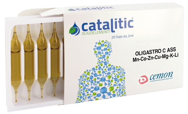 CATALITIC OLIGOELEMENTI OLIGATRO MN-CO-ZN-CU-MG-K-LI 20 AMPOLLE - Fontenova srl