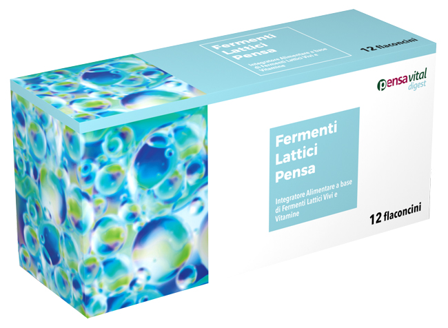 FERMENTI LATTICI PENSA 12 FLACONCINI DA 7 ML - Fontenova srl