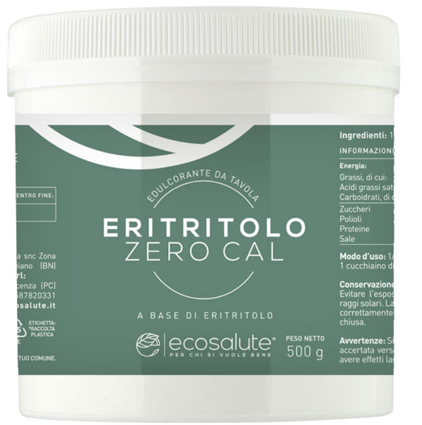ERITRITOLO ZERO CAL 500 G - Fontenova srl
