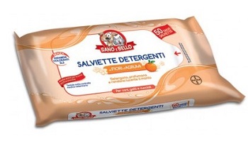 SANO E BELLO SALVIETTE DETERGENTI AI FIORI D'AGRUMI 50 PEZZI - Fontenova srl