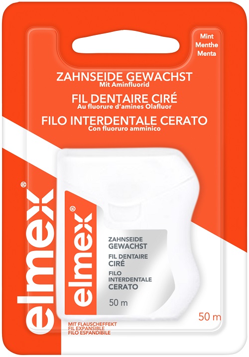 ELMEX FILO INTERDENTALE CERATO 50 METRI - Fontenova srl