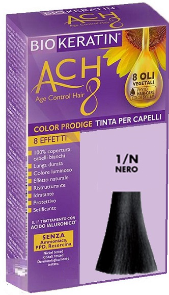 BIOKERATIN ACH8 COLOR PRODIGE 1/N NERO - Fontenova srl
